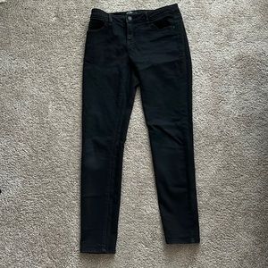 Simply Vera Wang Skinny Black Jeans - Size 4
